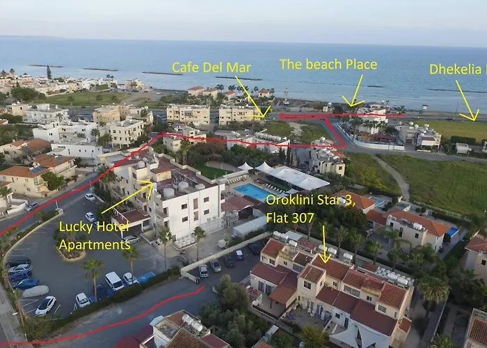 Apartamento Oroklini Star 200metres From The Sandy Lárnaca